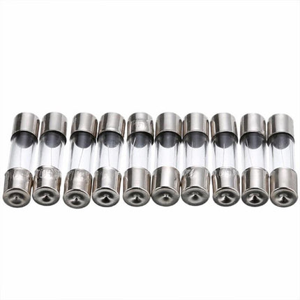 100PCS 5 x 20mm Fast Quick Blow Glass Tube Fuse Assortment Box Kit Fast-blow - Aimall