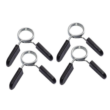 2/4x Clips Dumbbell Gym Weight Bar Collar Spring Standard Barbell Lock Clamp - Aimall
