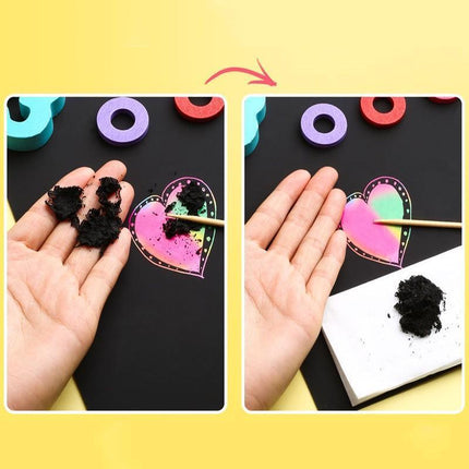 Scratch Paper DIY Sketch bamboo pen - Aimall