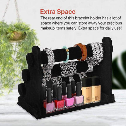 3Tiers Jewelry Bracelet Watch Display Holder - Aimall