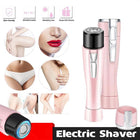 Women’s Facial Electric Shaver Hair Remover Trimmer Body Face Leg Bikini Armpit - Aimall