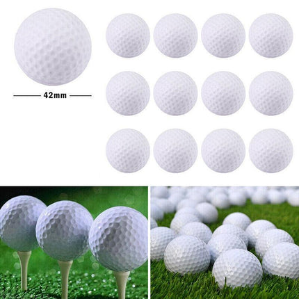 12 OR 24 Pack Golf Practice Foam Balls PU Sponge Ball Indoor Outdoor Training AU - Aimall