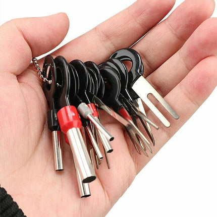 18PCS Terminal Removal Tool Car Circuit Wire Extractor Cable Wiring Connector AU - Aimall