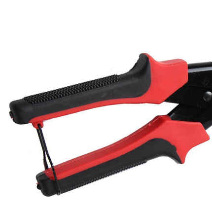 Multi-Size Revolving Leather Belt Eyelet Hole Punch Puncher Plier Craft Tool 10" - Aimall