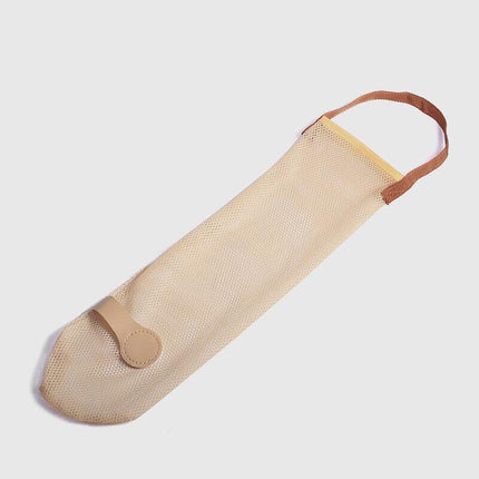 Vegetable Food Storage Bag Onion Garlic Hanging Bags Hollow Breathable Mesh Bag - Aimall