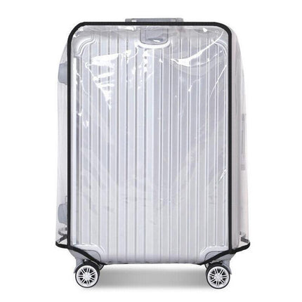 Transparent Waterproof PVC Travel Luggage Protector Suitcase Cover 20"-30" AU - Aimall