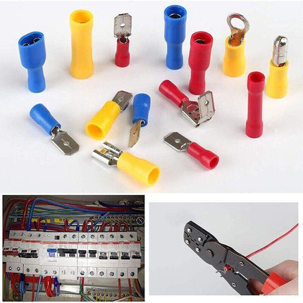 720PCS Assorted Crimp Terminals Electrical Wire Connector Spade Auto Car Kit Set - Aimall