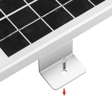 4 PCS Solar Panel Z-Bracket Mounting Flat Roof Yacht RV Mount Aluminum Kit AU - Aimall