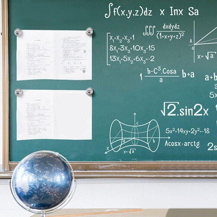 6/12/24PCS Strong Fridge Magnets Neodymium Magnetic Crafts Whiteboard Push Pins - Aimall