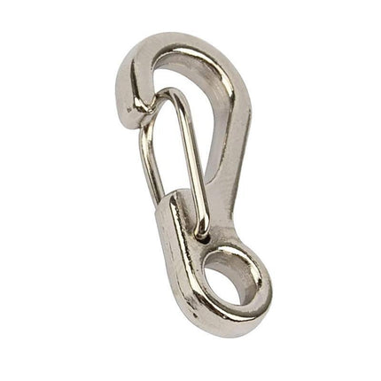 10/20x Mini Carabiner Alloy Key Buckle Keychain Snap Spring Clip Hook Tool DIY - Aimall