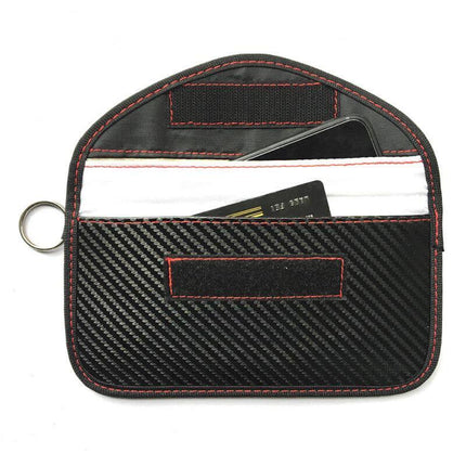For Faraday Bag RFID Signal Blocking Shielding Pouch Cell Phone Blocker Wallet - Aimall