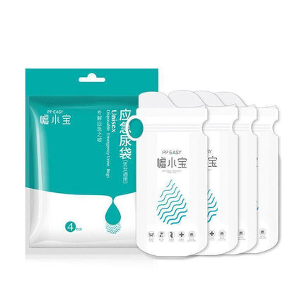 700ML Portable Disposable Urine Pee Bag Toilet Bags Camping Car Emergency Travel - Aimall