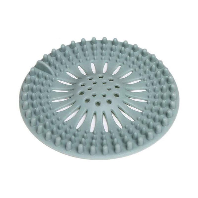 Silicone Drain Cover Sink Catcher Hair Stopper Plug for Bathroom Floor Laundry - Aimall