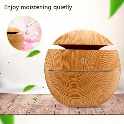 Ultrasonic Aroma Air Humidifier Aromatherapy Diffuser Essential Oil LED Purifier - Aimall