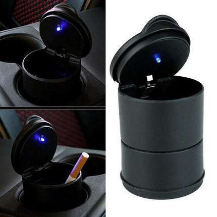 2PCS Portable Auto Car Ashtray Truck Cigarette Smoke Ashtray Ash Cylinder Holder - Aimall