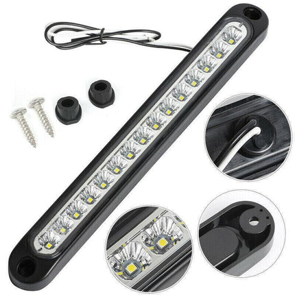 2x 15 LED Tail Light Trailer Truck Caravan UTE Light Reverse Bar Ultra-Slim Lamp - Aimall
