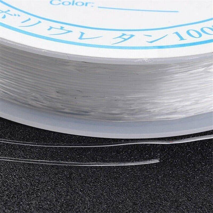 Super Stretch Elastic Cord String Beading Crystal Line DIY Jewelry Bracelet Rope - Aimall