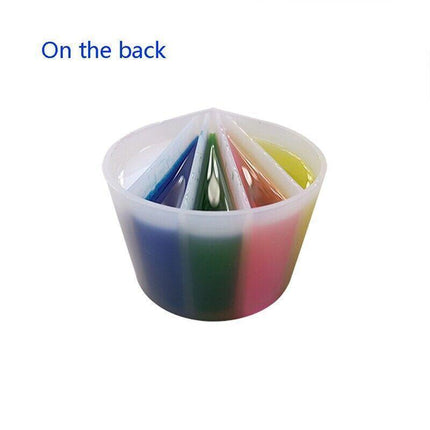 Split Cup Silicone Pouring Tool for Acrylic Paint Epoxy Resin DIY Art Craft Kit. - Aimall