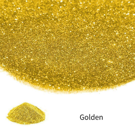 50G Fine Glitter Dust Powder Holographic Iridescent Metallic Body Nail Art Craft - Aimall