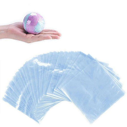 100/300 Heat Shrink Bag Wrap Film PVC Shrinkable Packaging Seal Gift Crafts Soap - Aimall
