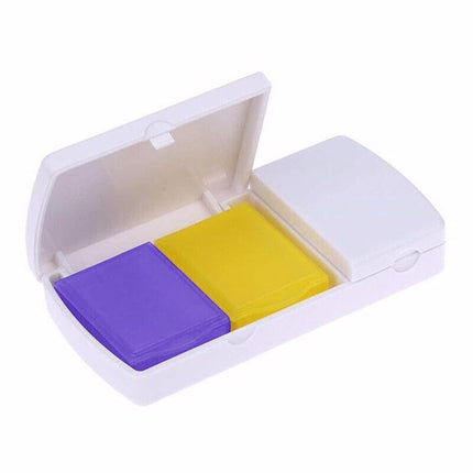 Pill Cutter Box Grinder Medicine Box Tablet Crusher Pill Splitter Storage Case - Aimall