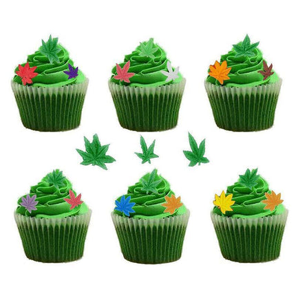 8 Maple Leaf Silicone Mold Baking Moulds For Mousse Cake Fondant Chocolate Candy - Aimall