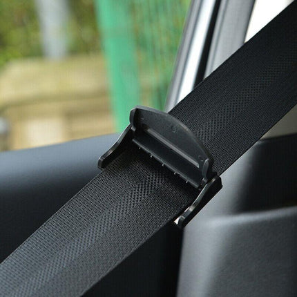 2PCS Car Safety Seat Belt Clip Adjuster Buckle Strap Stopper Clamps Safe Comfort - Aimall