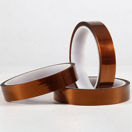 33M 5-25MM Kapton Tape High Temperature Heat Resistant Polyimide 3D Printer VIC - Aimall