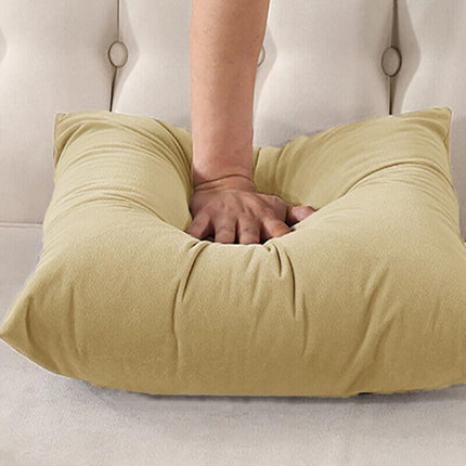 Multicoloured Plain Solid Colour Cushion Cover Covers Decorative Pillow Case AU - Aimall
