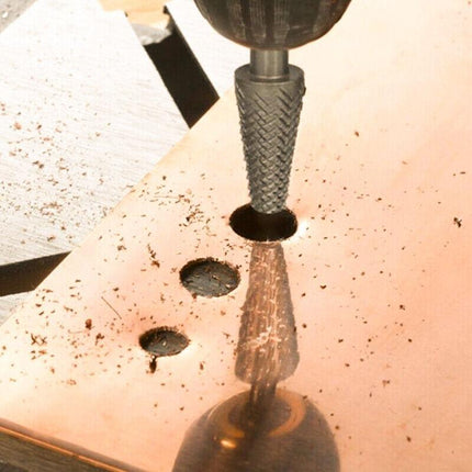 5PCS Metal Cutter Drill Bits Rotary Bits Rasp For Steel Grinding Carving AUStock - Aimall