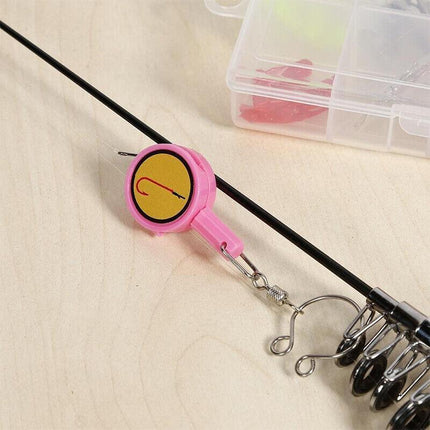 Hookeze Fishing Knot Tying Tool Hook eze Hook Tie Tool Fishing Tool Hook Cover - Aimall