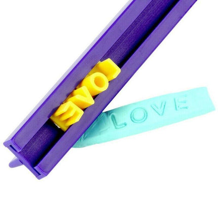Fondant Cake Alphabet Letter Number Cookies Biscuit Stamp Embosser Molds Cutter - Aimall