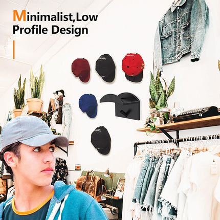 Baseball Cap Rack Hat Holder Rack Organizer Storage Modern Baseball Caps Hangers - Aimall