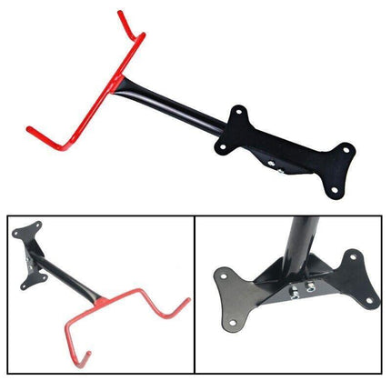 2x Large Premium Bike Bicycle Hanger Hook Wall Mounted Garage Storage Rack Mount - Aimall