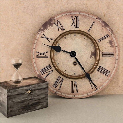 12PCS Wall Clock Quartz Movement Motor Mechanism Long Spindle Hands Repair Kit - Aimall