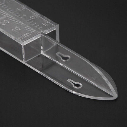 1PC RAIN GAUGE Water Catchment Device Weather Outdoor 120mm Professional - Aimall
