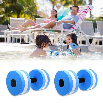 Water Dumbbells Aquatic Exercise Dumbells Water Aerobics Workouts Barbells AUS - Aimall