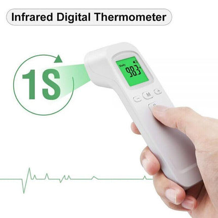 Non Touch Infrared Temperature Thermometer Digital Forehead Baby Adult Body Gun - Aimall