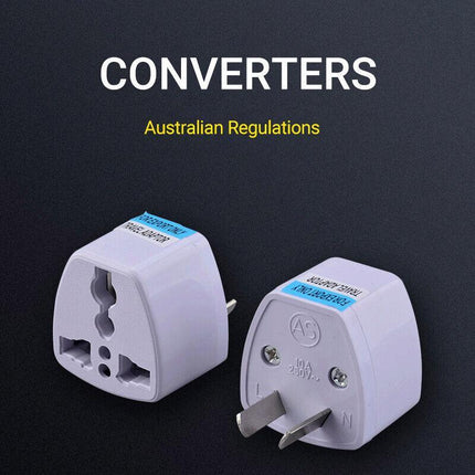 3/6/12/20PCS AU Universal Power Plug Adapter Outlet Converter UK/US/EU/CN to AU - Aimall