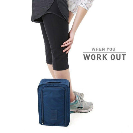 Travel Environmental Waterproof Shoe Pouch Portable Storage Bag - Aimall