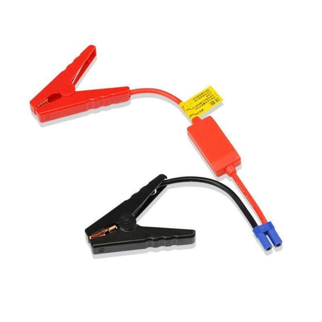 Car Portable Jump Starter Cable Alligator Clamp Clip Connector Battery EC5 Plug - Aimall