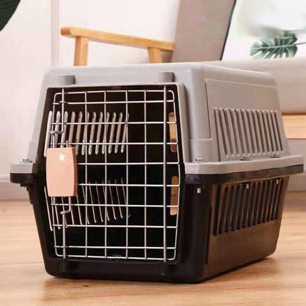 Dog Cat Rabbit Portable Tote Crate Pet Carrier Kennel Travel Airline Carry Bag - Aimall