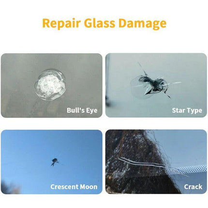 Repair Glass Windshield Kit Window Crack Car Tool Screen Resin Phone NEW AU - Aimall