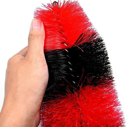 45CM Cleaning Tool Wash Cleaner Tire Rim Scrub Brush Car Vehicle Wheel Hub Brush - Aimall