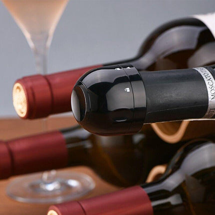3PCS Vacuum Champagne Wine Bottle Stopper Sealer Cork Silicone Seal Plug Cap DM - Aimall