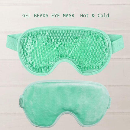 Gel Beads Eye Spa HOT/COLD MASK Reusable Cooling Ice Pack Pain Relief Tired Eyes - Aimall