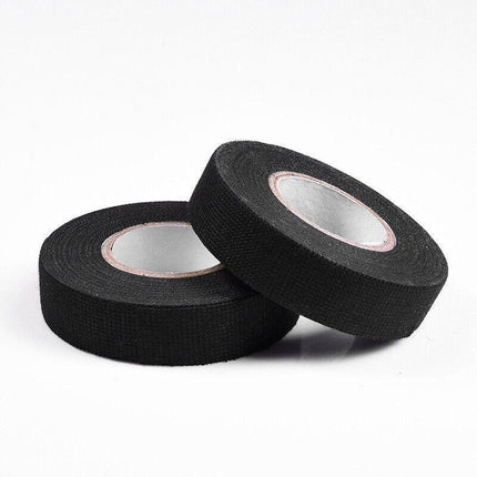 7Roll Electrical Harness Tape Wire Loom Cloth Noise Damping Heat Proof 19mmX15M - Aimall