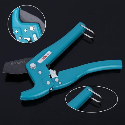 BERENT 42mm PVC Pipe Cutter Hose Conduit Pliers Poly Tube Ratchet Cutters AU - Aimall
