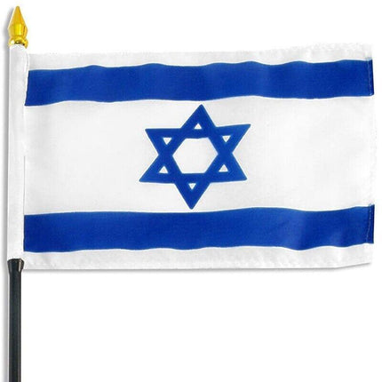 Large Israel Israeli Flag Heavy Duty Outdoor Star of David IL 90x150cm - 3x5ft - Aimall