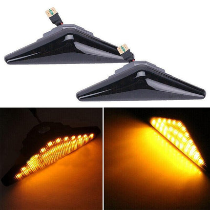 Pair Flowing Side LED Indicator Blinker Light For Ford Falcon FG XT XR6 XR8 FG - Aimall